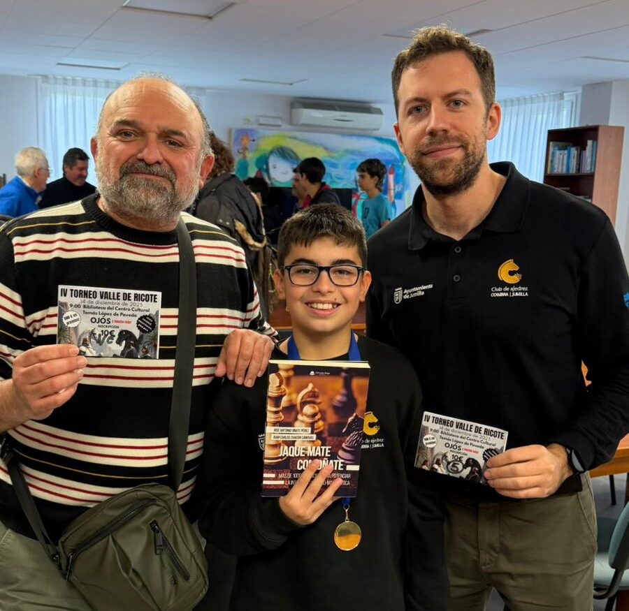 IV TORNEO DE AJEDREZ VILLA DE OJÓS FINALIZADO