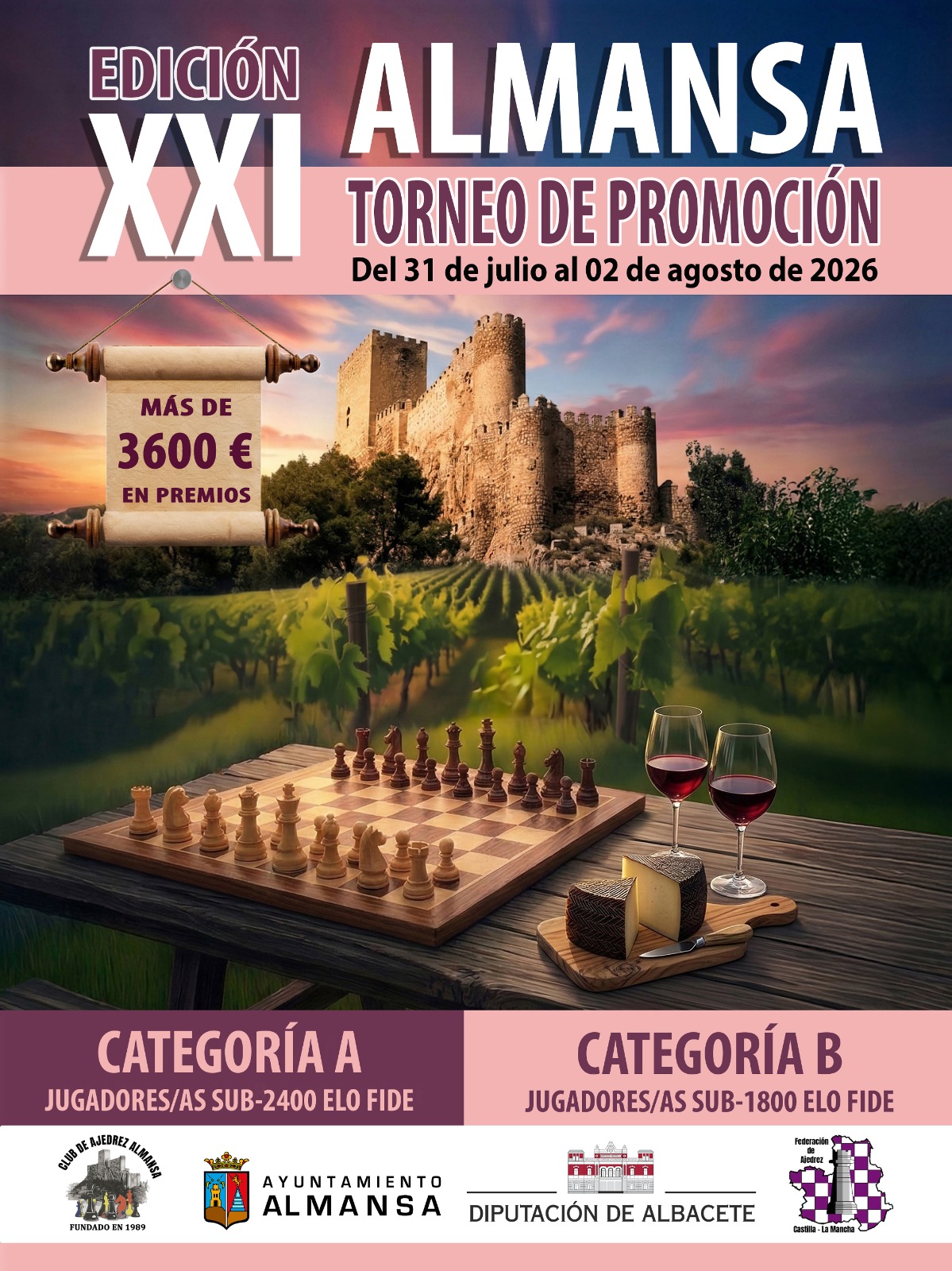 XXI Torneo de Promoción de Almansa Sub 2400