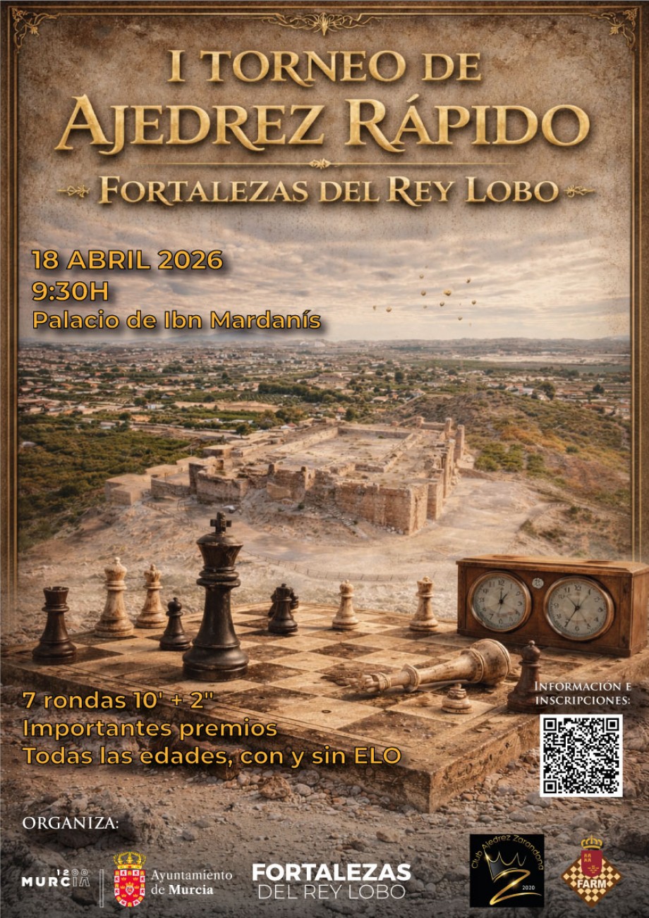 I Torneo de Ajedrez Rápido "Fortalezas del Rey Lobo"