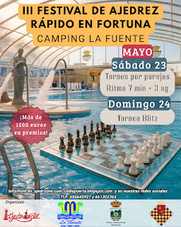 III Festival Ajedrez Rápido Fortuna POR PAREJAS.