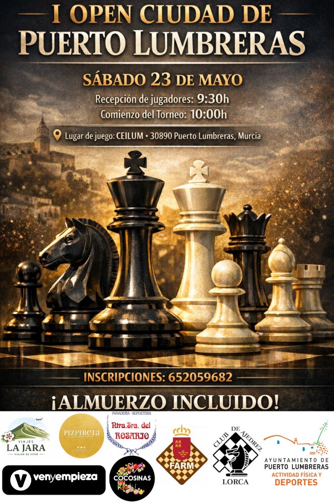 I Open Ciudad de Puerto Lumbreras. INFANTIL.