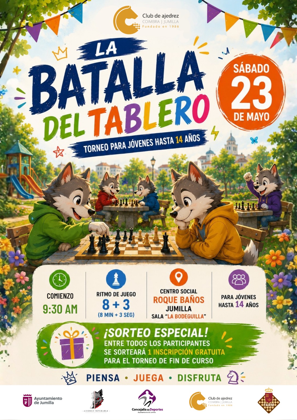 Escuela de Ajedrez – Torneo «La Batalla del Tablero»
