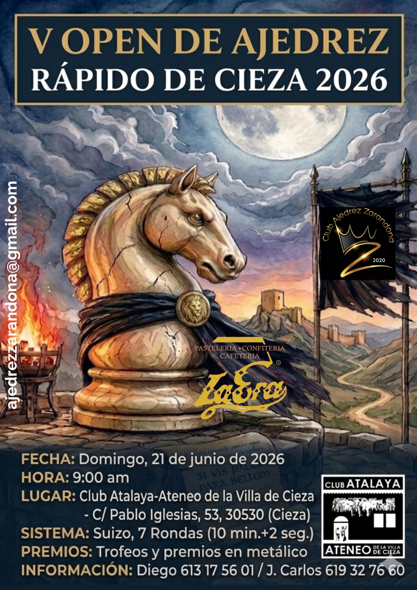 V Open de ajedrez rápido de Cieza