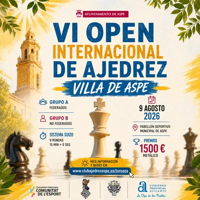 VI Open Internacional Villa de Aspe