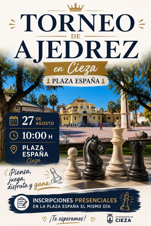 Torneo de ajedrez en Cieza